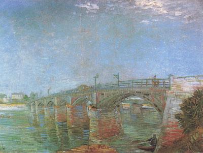 Vincent Van Gogh The Seine Bridge at Asnieres (nn04) China oil painting art